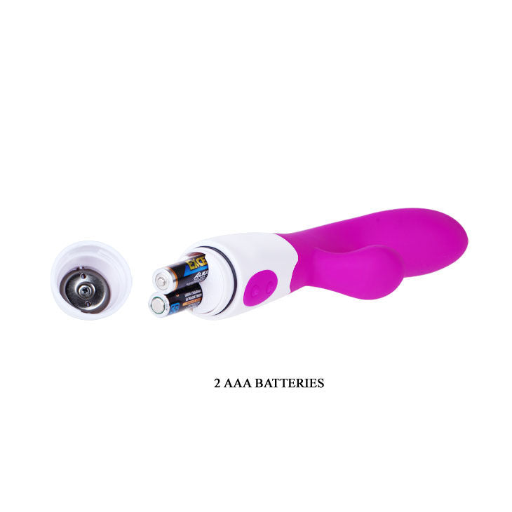 PRETTY LOVE - FLIRTATION VIBRATEUR ALVIS AVEC STIMULATEUR DE CLITORIS - Sensualia