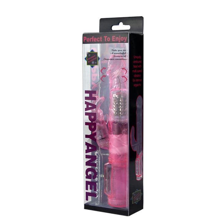 BAILE - MINI ROTATEUR LAPIN ROSE AVEC SUPERSTIMULATEUR - Sensualia