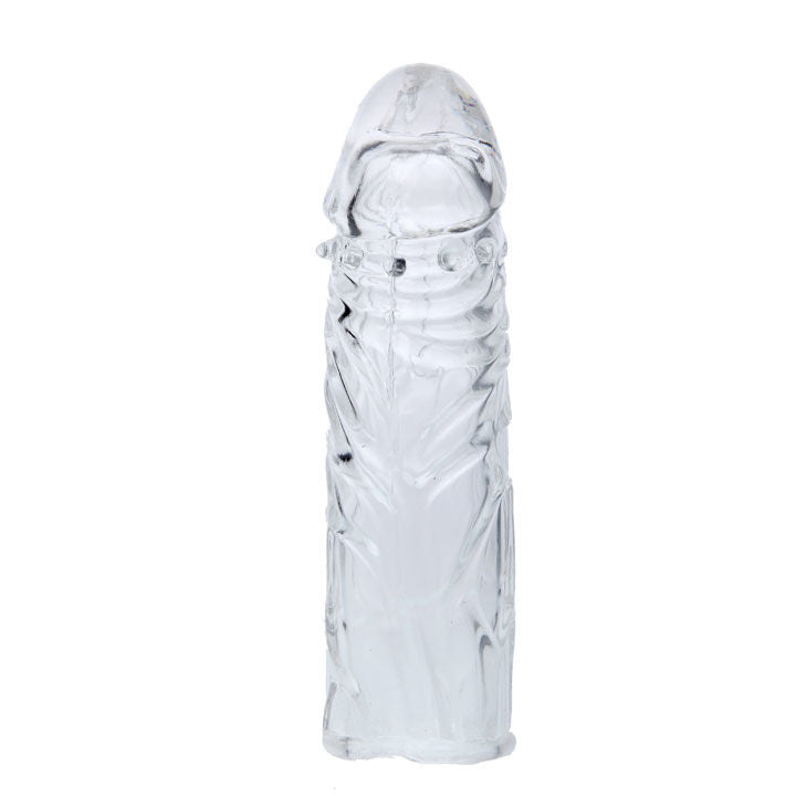 BAILE - COUVERCLE DE PÉNIS EN SILICONE TRANSPARENT 13 CM - Sensualia