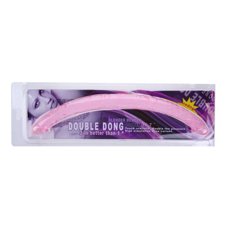 BAILE - DOUBLE DONG BLEU 44.5 CM - Sensualia