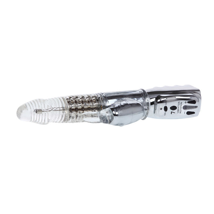 BAILE - ROTATEUR TRANSPARENT MISSILE AMOUR 26.5 CM - Sensualia