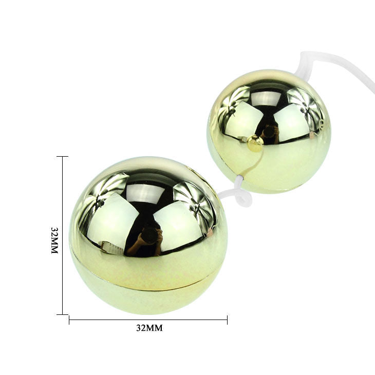 BAILE - VIBRATEUR  BALLES CHINOIS GOLDEN - Sensualia