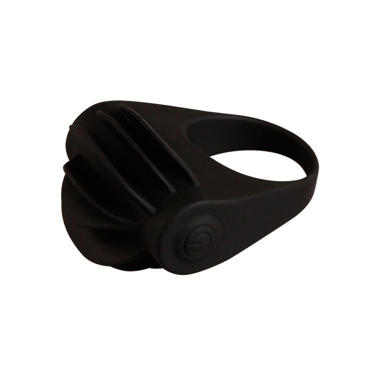 PRETTY LOVE - ANNEAU VIBRATEUR NOIR CHESTER - Sensualia