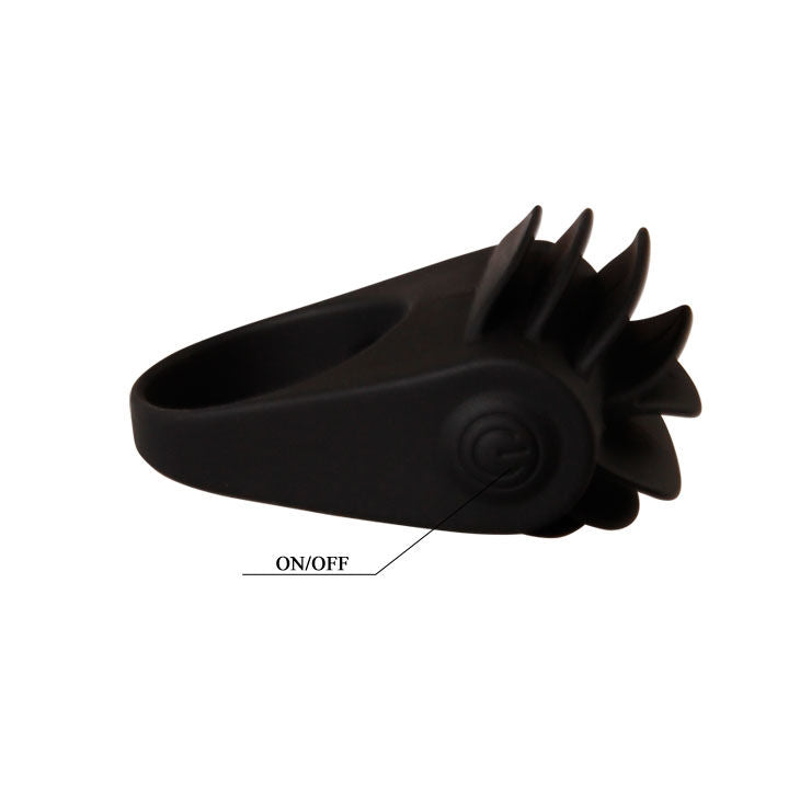 PRETTY LOVE - ANNEAU VIBRATEUR NOIR CHESTER - Sensualia
