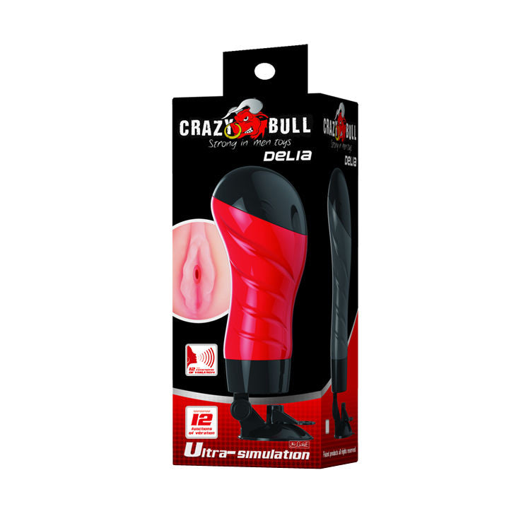 CRAZY BULL - VAGIN AVEC BASE DE MASTURBATEUR VOIX - Sensualia