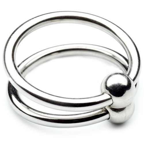 METAL HARD - ANNEAU DOUBLE GLAN 28MM - Sensualia