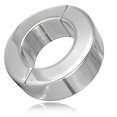 METAL HARD - ANNEAU TESTICULE EN ACIER INOXYDABLE 20MM - Sensualia