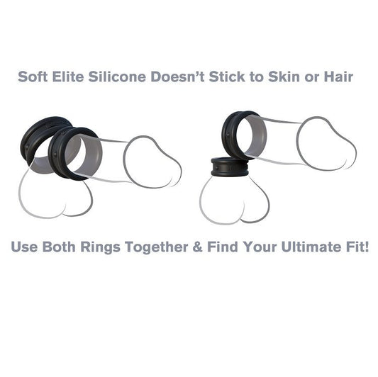 FANTASY C-RINGZ - BAGUES EN SILICONE MAX / LARGE - Sensualia