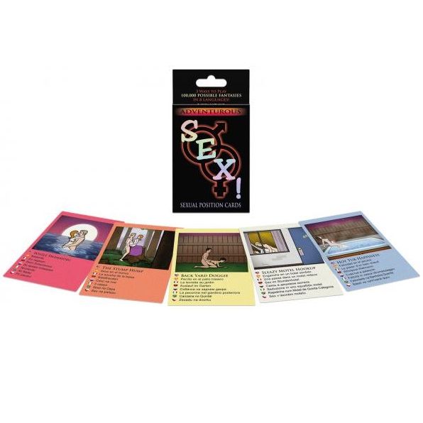 KHEPER GAMES - SEXE AVENTUREUX ! JEU DE CARTES - Sensualia