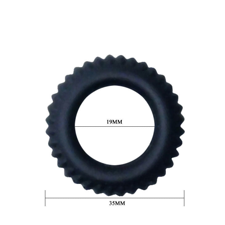 BAILE - COCKRING TITAN NOIR 1.9 CM - Sensualia