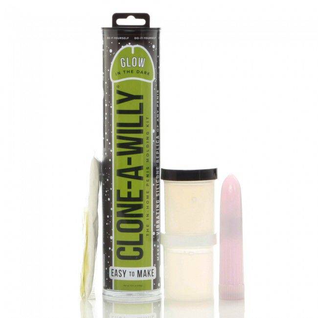 CLONE A WILLY - CLONEUR DE PÉNIS VERT LUMINESCENT AVEC VIBRATEUR - Sensualia