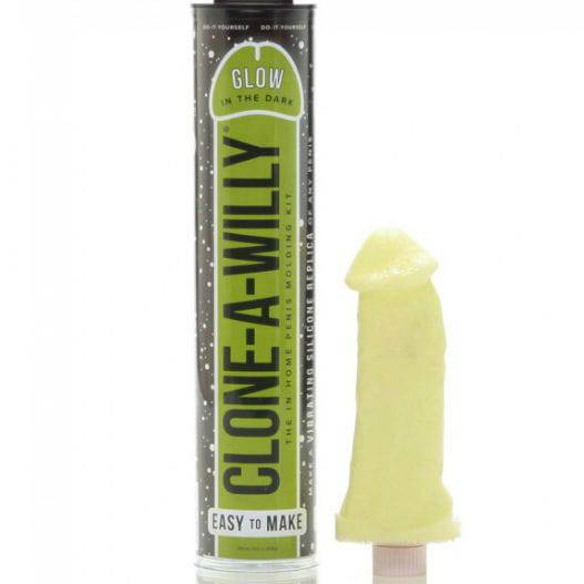 CLONE A WILLY - CLONEUR DE PÉNIS VERT LUMINESCENT AVEC VIBRATEUR - Sensualia