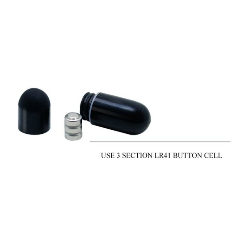 PRETTY LOVE - THIMBLE ANNEAU VIBRATEUR NOIR - Sensualia
