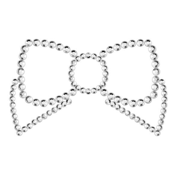 BIJOUX - CACHE MÉTON MIMI BOW ARGENT - Sensualia