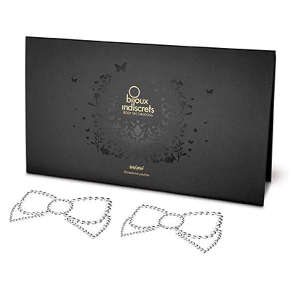 BIJOUX - CACHE MÉTON MIMI BOW ARGENT - Sensualia