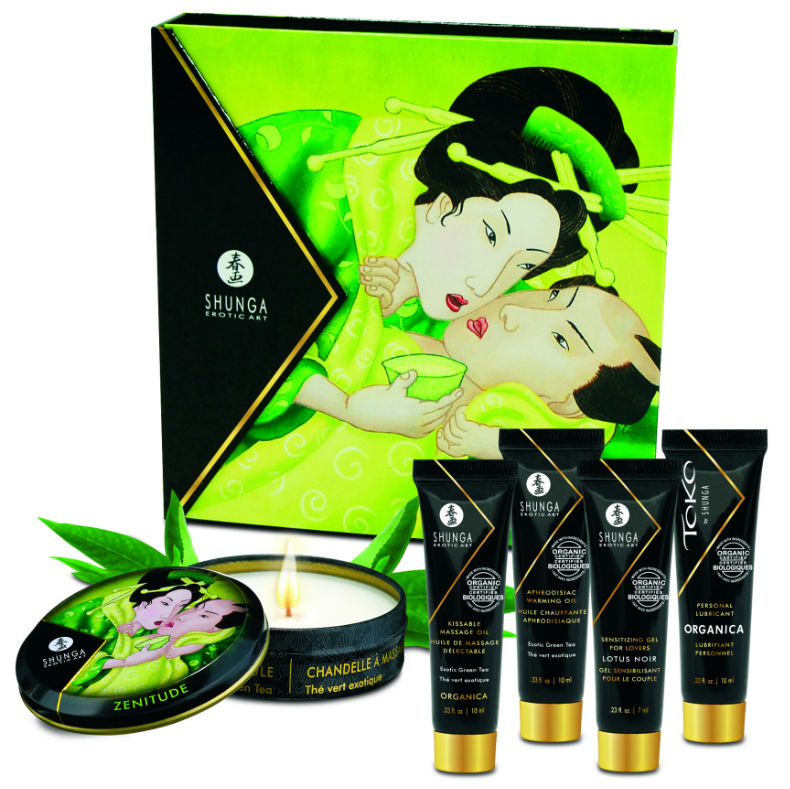 SHUNGA - KIT THÉ VERT BIO SECRET GEISHA - Sensualia