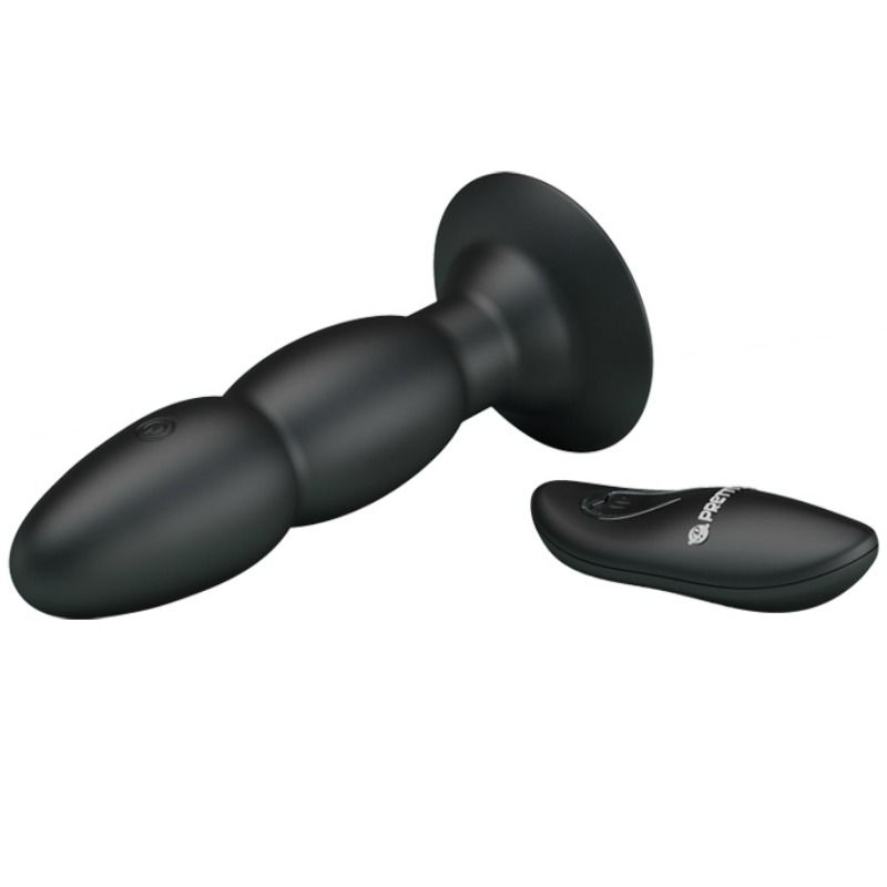 PRETTY LOVE - VIBRATEUR PLUG ET ROTATION PAR TÉLÉCOMMANDE - Sensualia