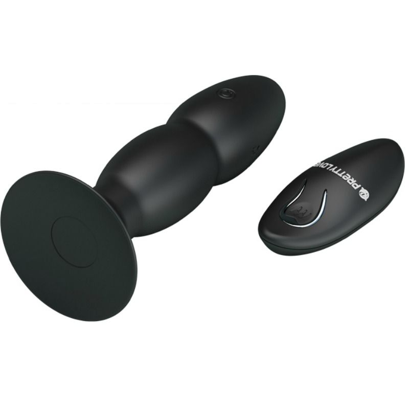 PRETTY LOVE - VIBRATEUR PLUG ET ROTATION PAR TÉLÉCOMMANDE - Sensualia