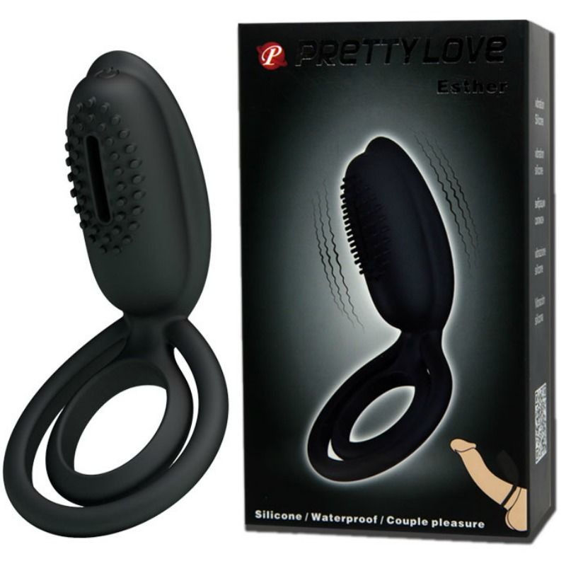 PRETTY LOVE - ESTHER ANNEAU VIBRANT AVEC STIMULATEUR - Sensualia