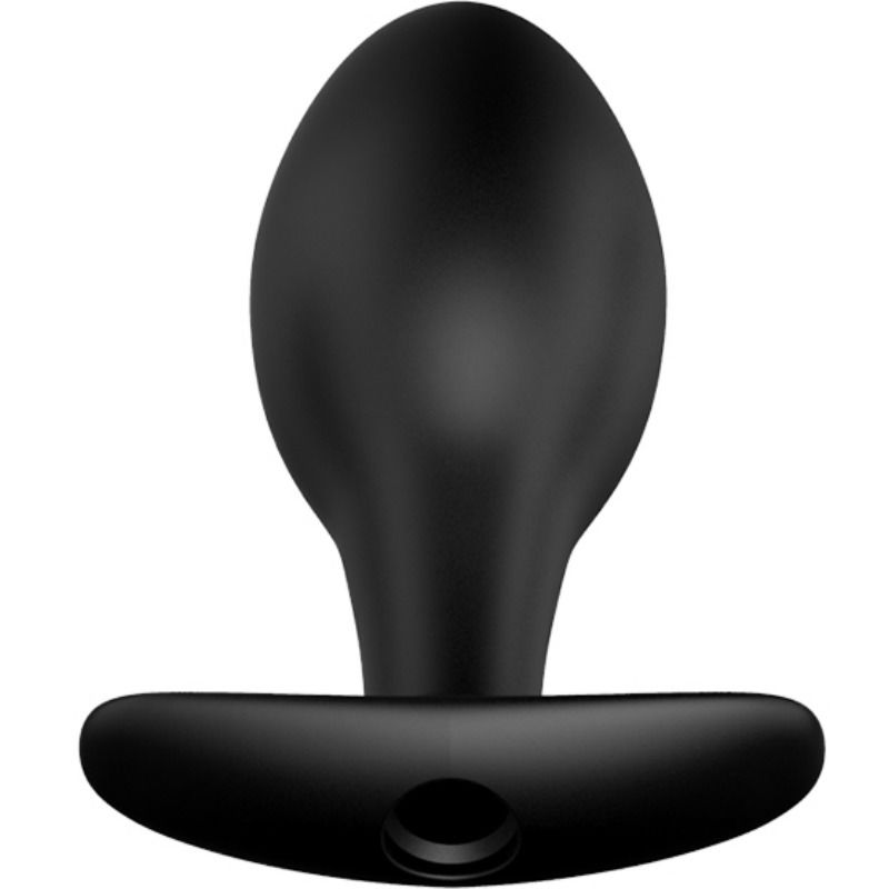 PRETTY LOVE - PLUG ANAL FORME DANCRE SILICONE 12 MODES DE VIBRATION NOIR - Sensualia