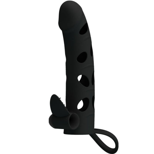 PRETTY LOVE - HOUSSE EN SILICONE AVEC VIBRATION 15.2 CM - Sensualia