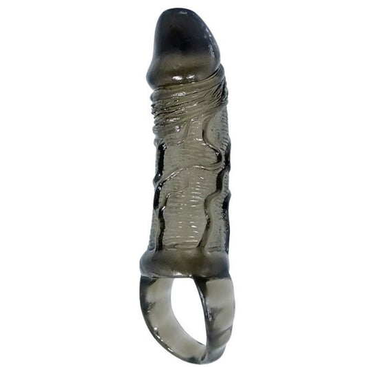 BAILE - GAINE DEXTENSION DE PÉNIS AVEC SANGLE POUR TESTICULES 11.5 CM - Sensualia