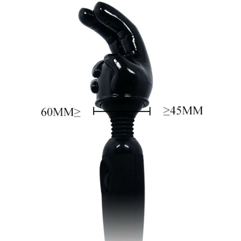 BAILE - TÊTE ÉLECTRIQUETÊTE INTERCHANGEABLE POUR MASSEUR DE CONCEPTION DE MAIN - Sensualia
