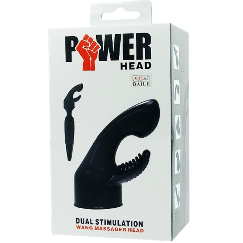 BAILE - POWER HEAD TÊTE INTERCAMBIABLE POUR MASSEURSTIMULATION DU POINT GY ET CLITORIS - Sensualia