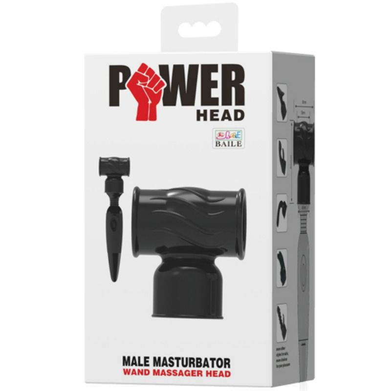 BAILE - TÊTE INTERCHANGEABLE POUR MASSEUR MASCULIN - Sensualia