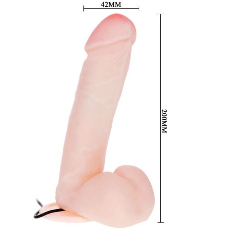 BAILE - DE GODE RÉALISTE AVEC VIBRATION 20 CM - Sensualia
