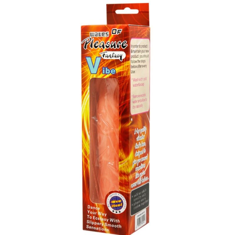 BAILE - GODE RÉALISTE VIVE 19.8 CM COULEUR NATURELLE - Sensualia