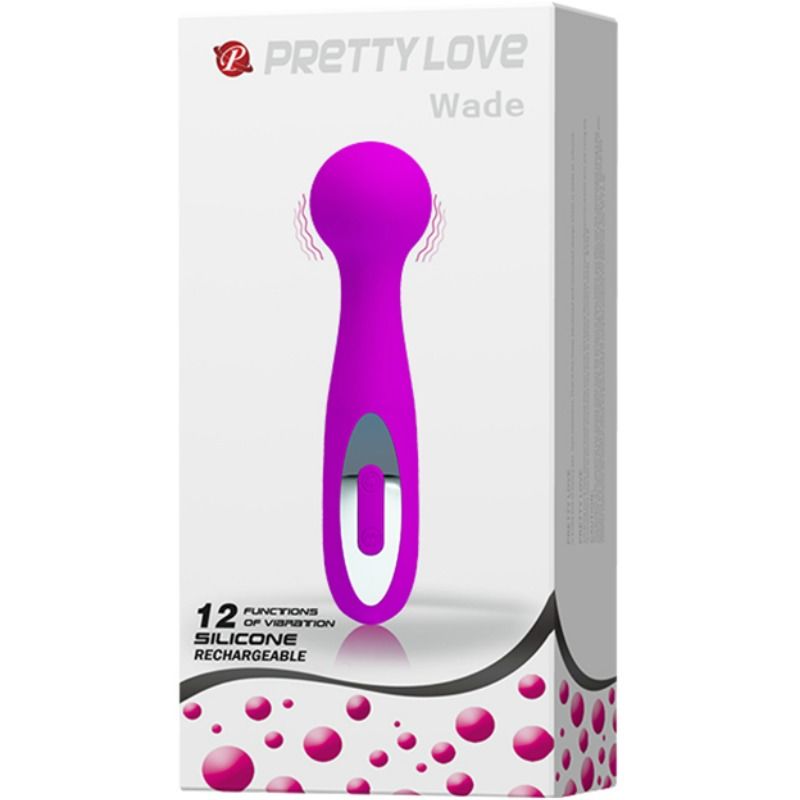 PRETTY LOVE - WADE MASSEUR RECHARGEABLE 12 FONCTIONS - Sensualia