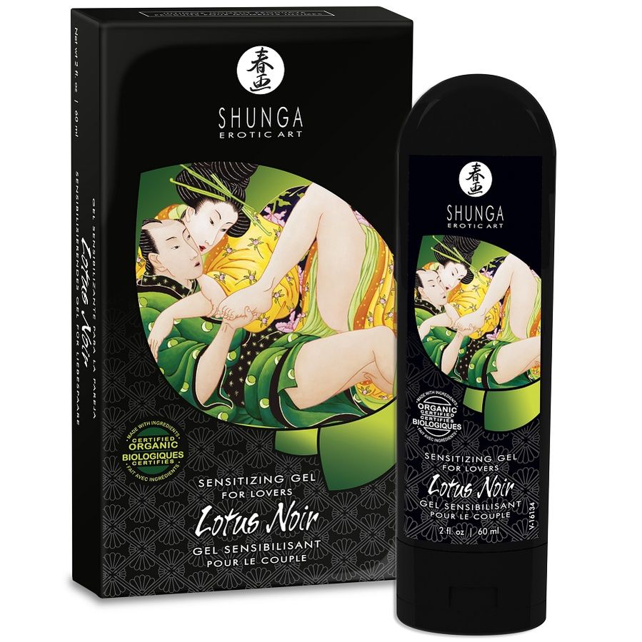 SHUNGA - CRÈME SENSIBILISANTE LOTUS NOIR 60 ML - Sensualia