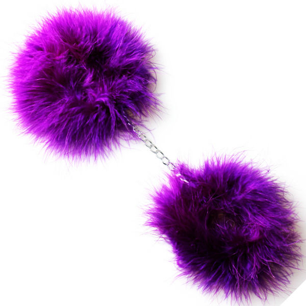 SECRETPLAY - MENOTTES MARABOU VIOLET - Sensualia