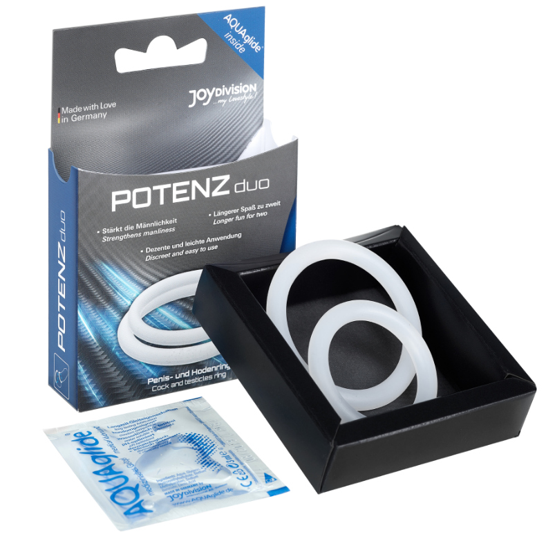 JOYDIVISION POTENZDUO - BAGUES BLANC - M - Sensualia