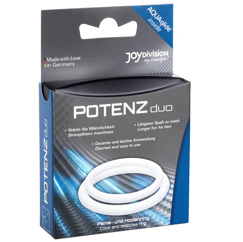 JOYDIVISION POTENZDUO - BAGUES BLANC - M - Sensualia