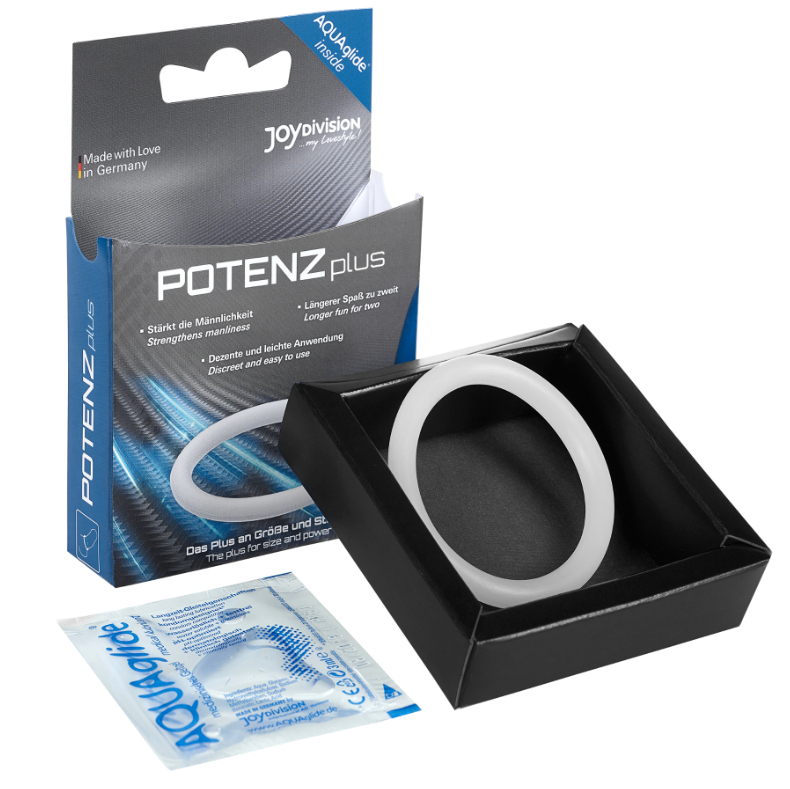 JOYDIVISION POTENZDUO - PLUS BAGUE BLANC - M - Sensualia