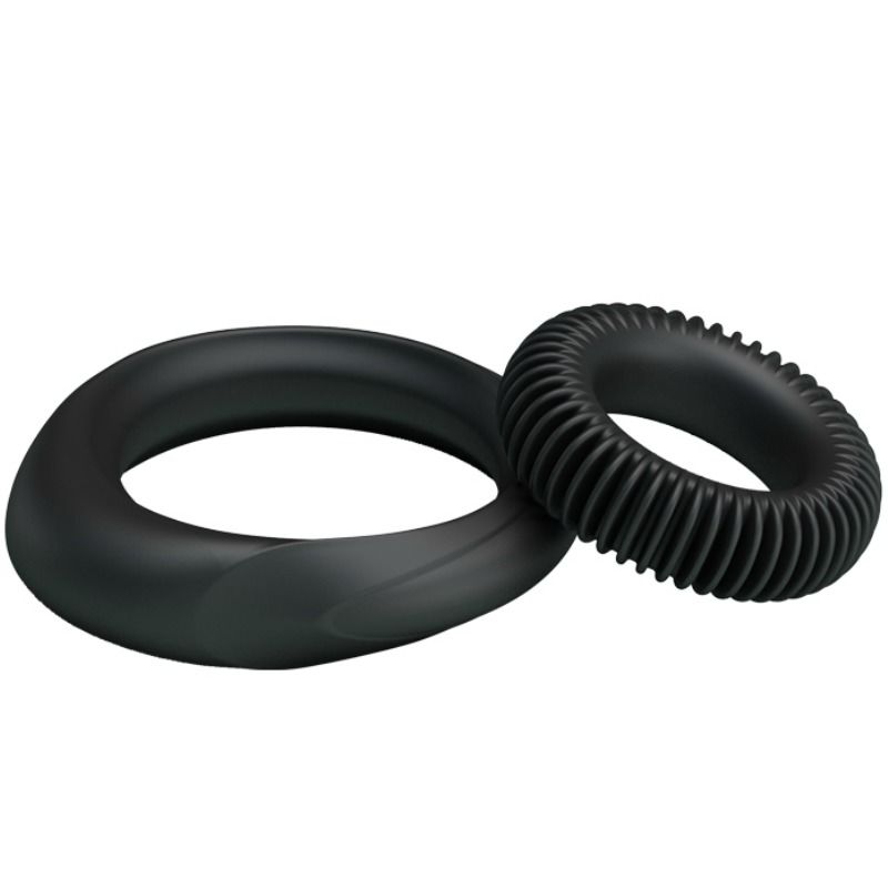 BAILE - KIT 2 ANNEAUX SILICONE ANNEAU VIRILIT? - Sensualia