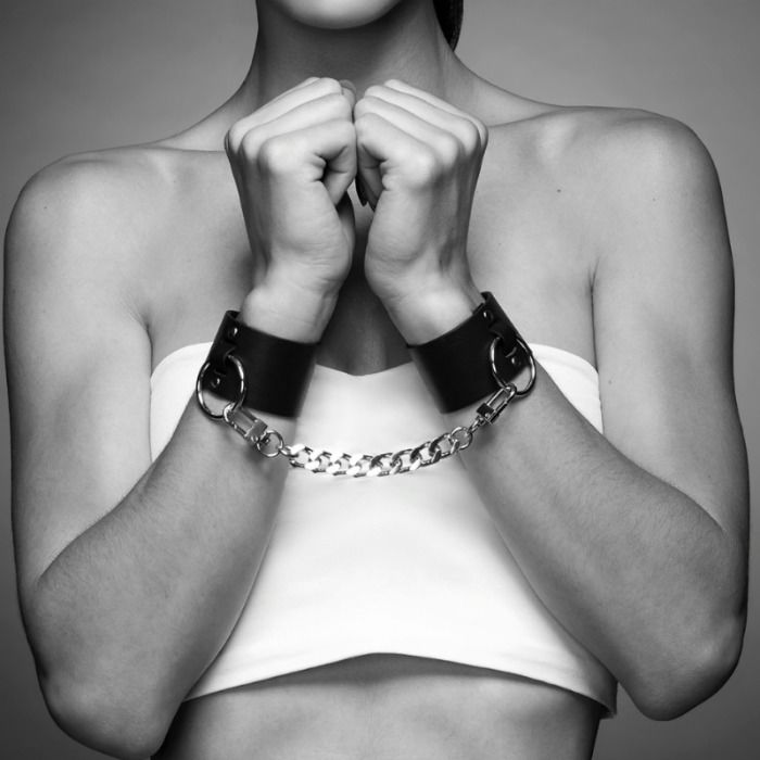 BIJOUX INDISCRETS MAZE - MANCHETTES LARGES NOIR - Sensualia