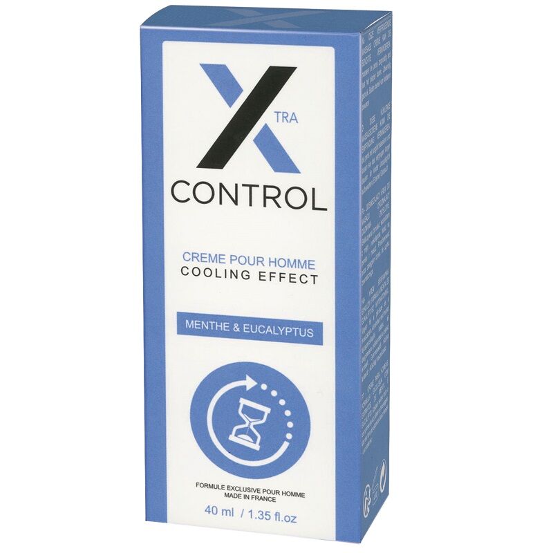 RUF - CRÈME EFFET FROID X CONTROL POUR HOMME 40 ML - Sensualia