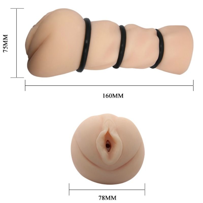 CRAZY BULL - MASTURBATEUR VAGIN AVEC ANNEAUX - Sensualia