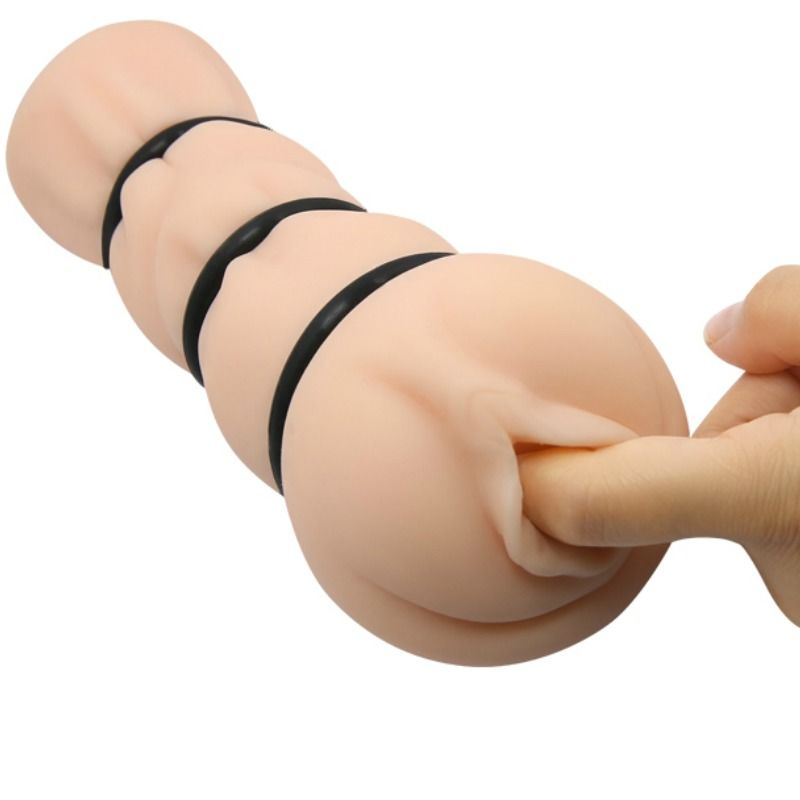 CRAZY BULL - MASTURBATEUR VAGIN AVEC ANNEAUX - Sensualia