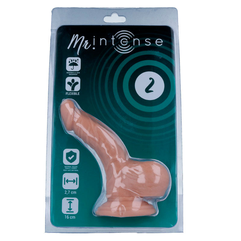 MR INTENSE - 2 PÉNIS RÉALISTE 16 CM -O- 2.7 CM - Sensualia