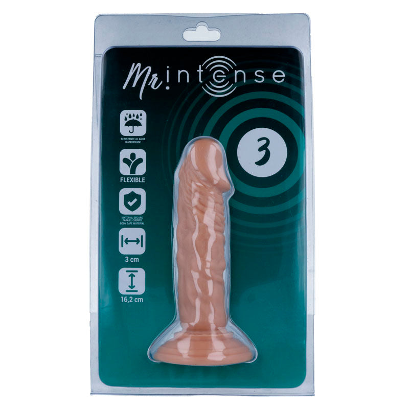 MR INTENSE - 3 PÉNIS RÉALISTE 16.2 CM -O- 3 CM - Sensualia