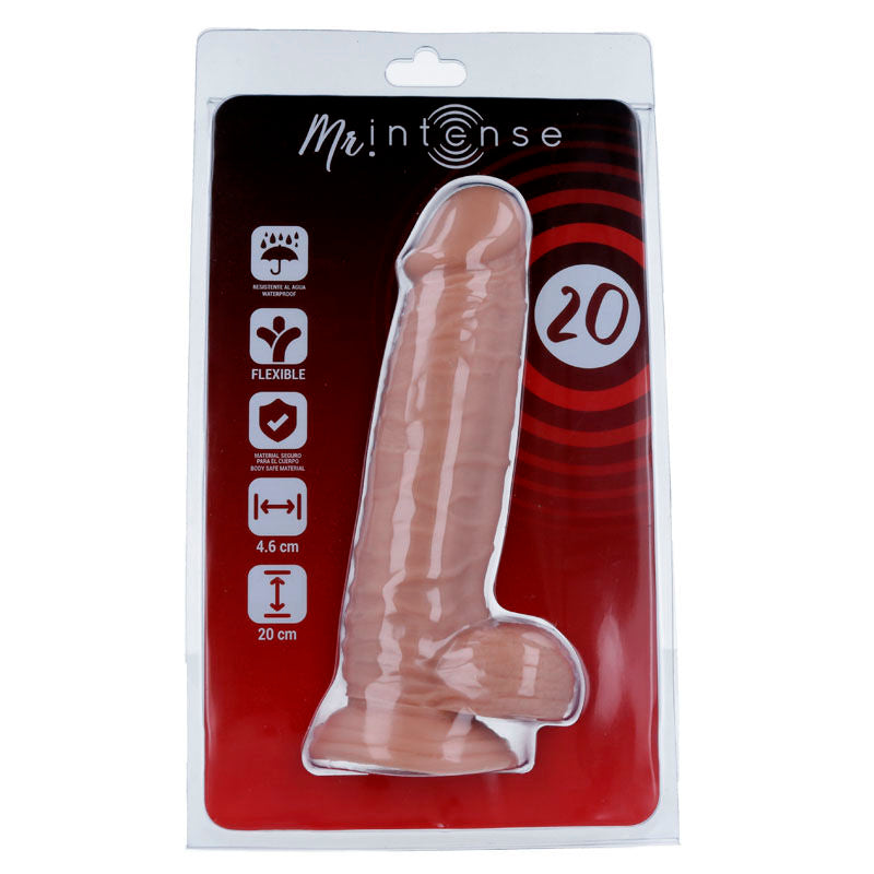 MR INTENSE - 20 PÉNIS RÉALISTE 20 CM -O- 4.6 CM - Sensualia