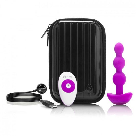 B-VIBE - TRIPLET ANAL TÉLÉCOMMANDE BILLES ROSE B-VIBE
