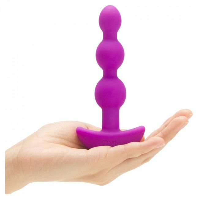 B-VIBE - TRIPLET ANAL TÉLÉCOMMANDE BILLES ROSE B-VIBE