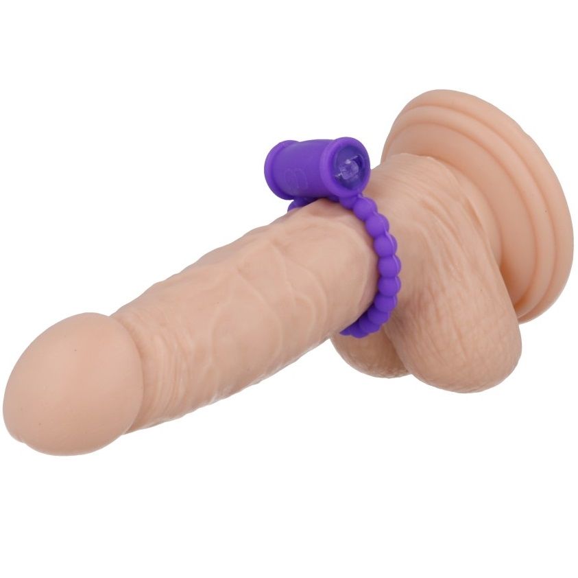 CASUAL LOVE - ANNEAU VIBRATEUR COUPLE 25 VIOLET - Sensualia