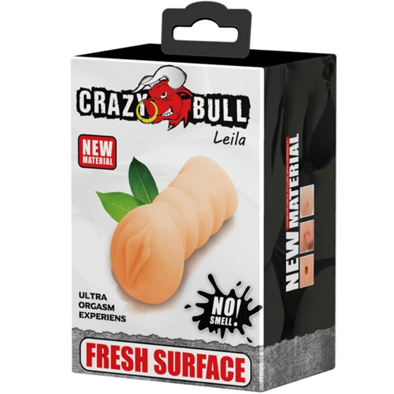 CRAZY BULL - MASTURBATEUR VAGIN LEILA 13.5 CM - Sensualia