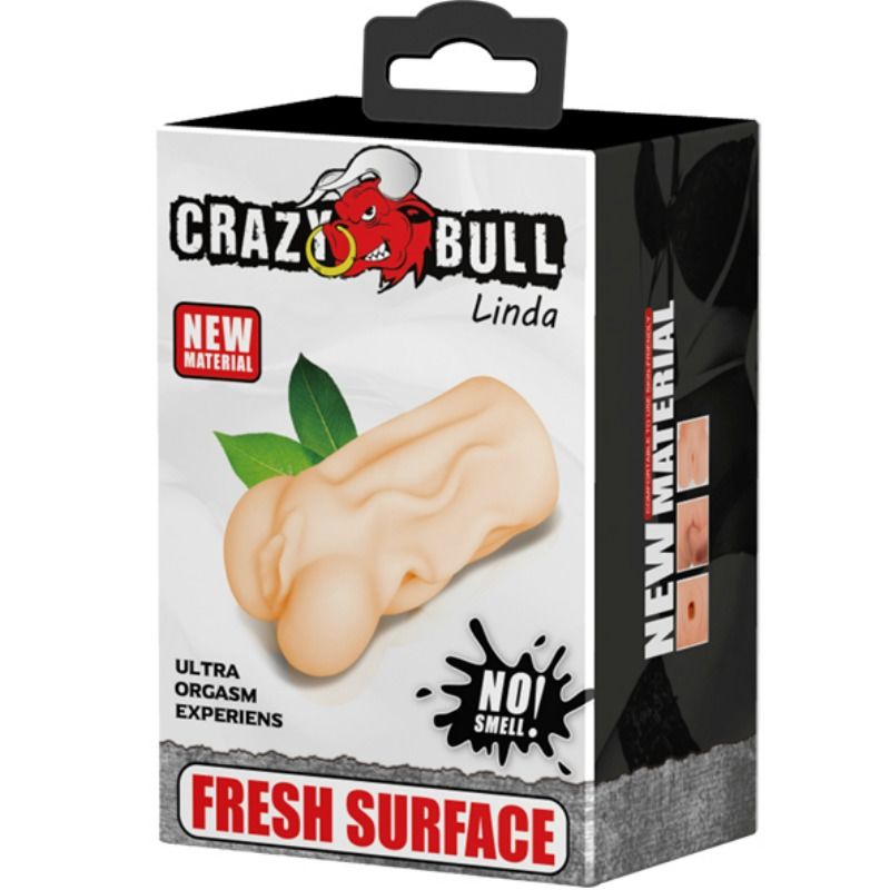 CRAZY BULL - MASTURBATEUR VAGIN LINDA 13.7 CM - Sensualia